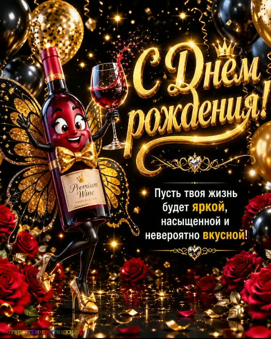 Открытка с Днём рождения доброте открытка с днем рождения девушке с бабочкой и поздравлением